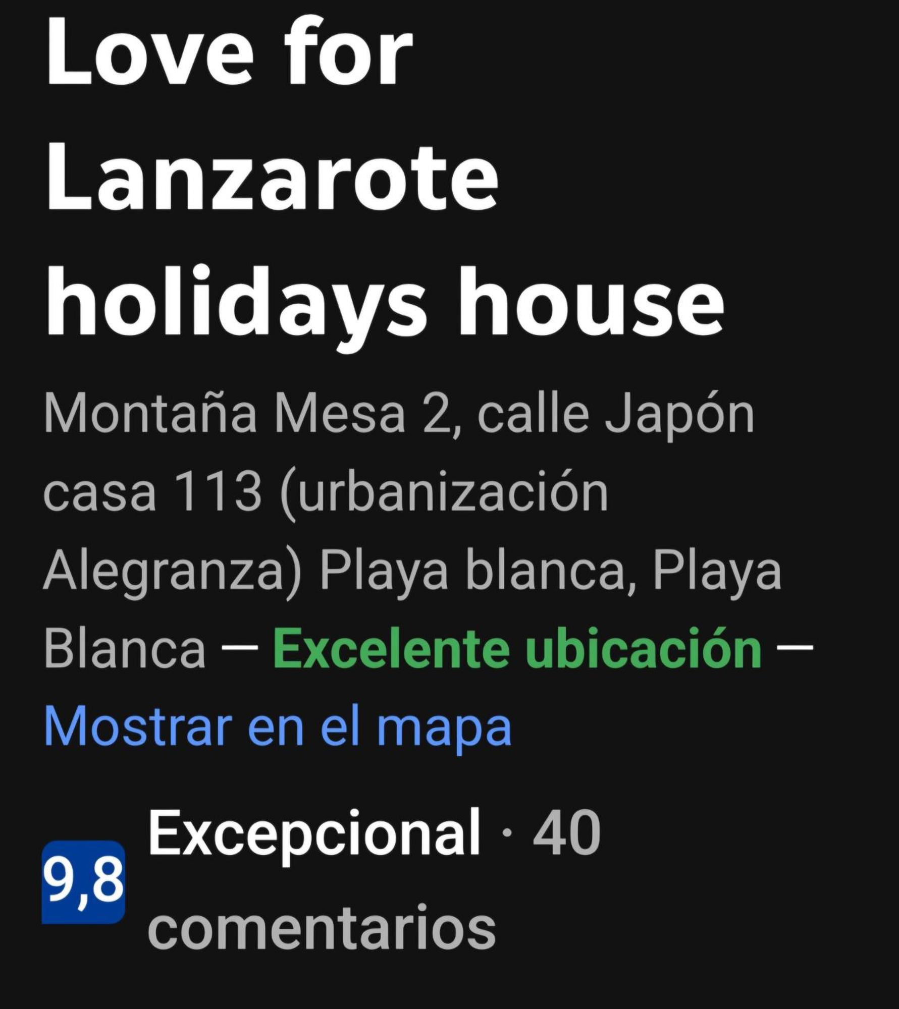 Love For Lanzarote Holidays House Плайя-Бланка Екстер'єр фото